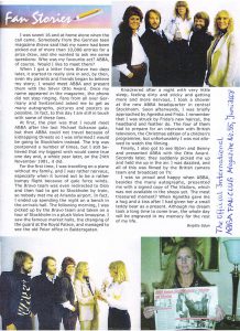 International ABBA FAN CLUB Magazine